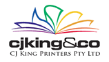 CJ King & Co Printers' logo
